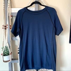 Zyia Active Men’s Blue Short Sleeved Shirt #406